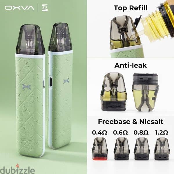 اوكسفا اكسليم جو فيب بود جديد متبرشم oxva xlim go new vape 7