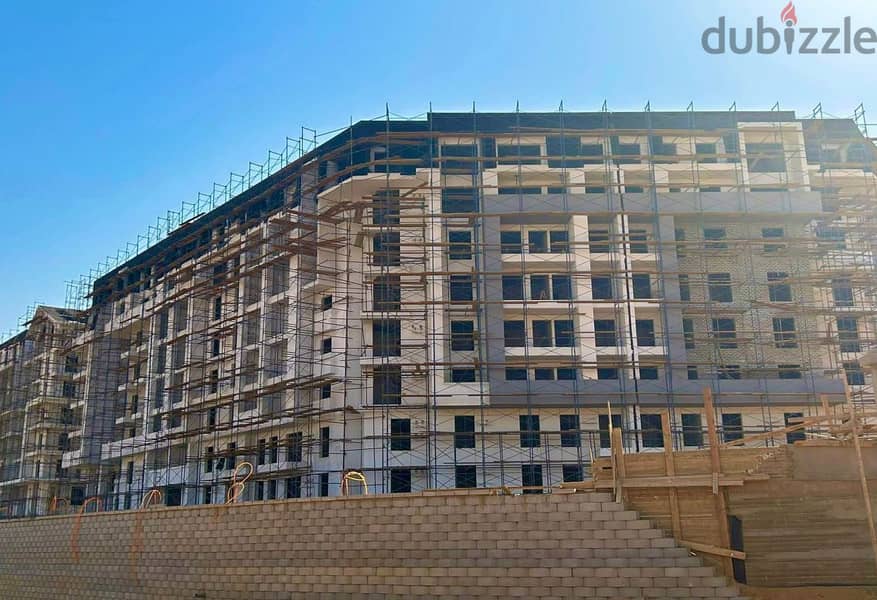 With a 50% discount on cash, an apartment for sale, ready for inspection and installments over 6 years, next to two universities, DMA Consultants 6