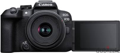Canon EOS R10 Mirrorless with 18-45 mm lens