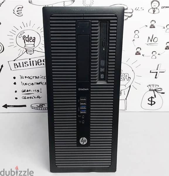 كيس أستيراد خارج كسر زيرو HP EliteDesk 800 G1 Tower PC 0