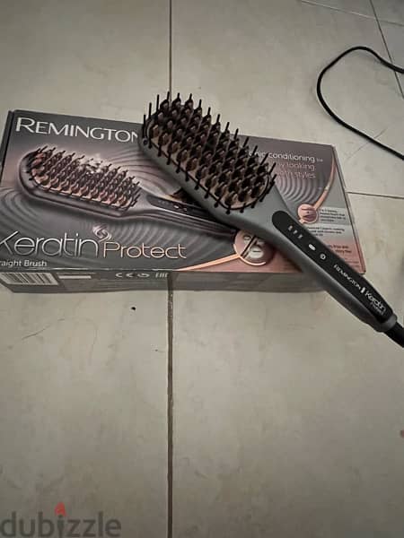 Remington keratin protect straightening brush - فرشاه فرد الشعر 8