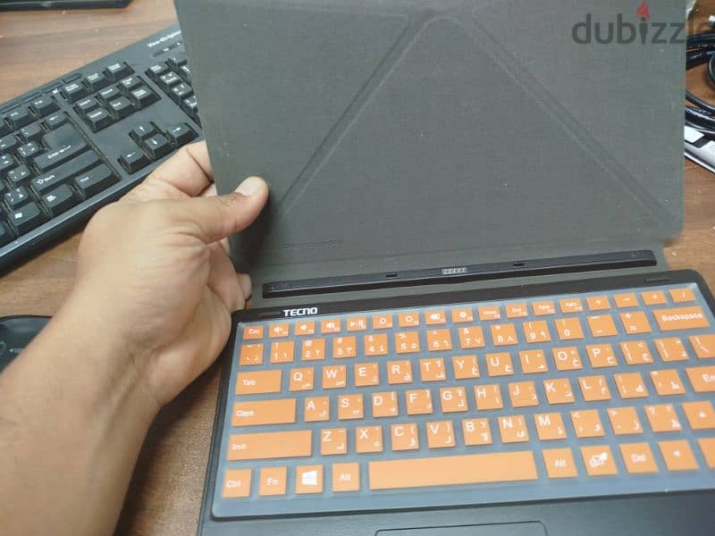 techno windows tablet with keyboard 3