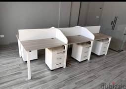 خلية عمل - وورك استيشن work stations - بارتيشن partitions - اثاث مكتبي