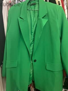 Green Blazer from Defacto