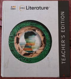 للبيع كتاب into Literature teacher's edition
