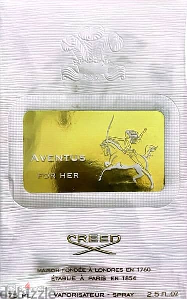 creed aventus for her perfume.