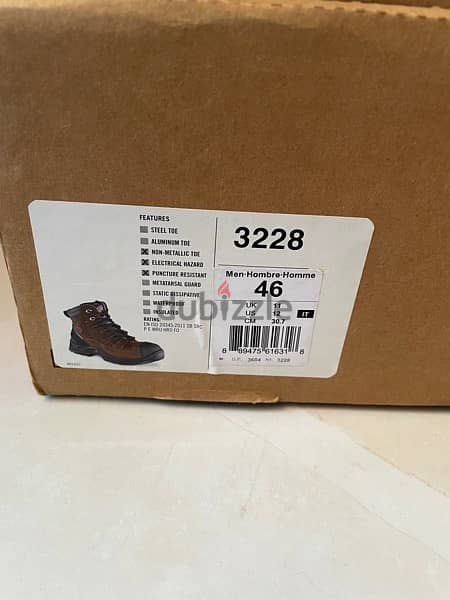 redwing 3228 safety size 46 حذاء سيفتي ريدوينج 2