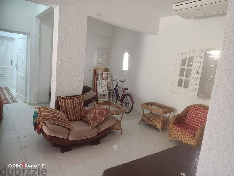 للبيع في مارينا for sale in marina 6شاليه ارضي ٣نوم وغرفة مربية 3