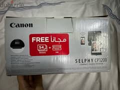 ‏Canon Compact Photo Printer + Canon Connect Station لم يتم استعمالهم