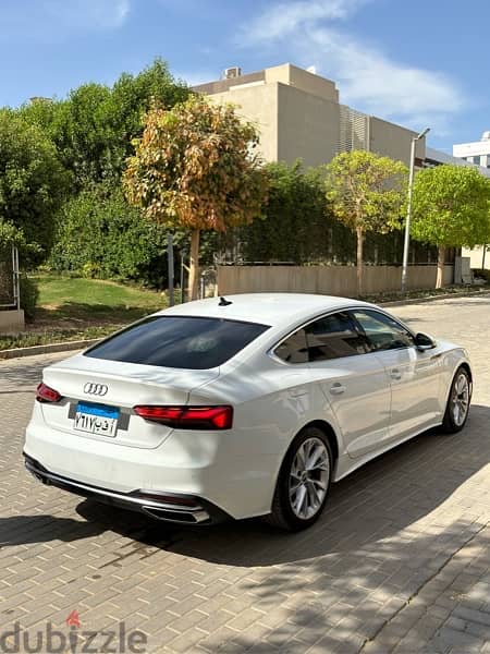 Audi A5 2023 S-line- كسر زيرو كيلو متر١،٤٠٠ فقط 4