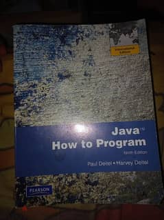Java How to program Ninth edition