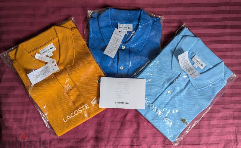 NEW Lacoste Polo لاكوست بولو جديد 1