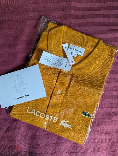 NEW Lacoste Polo لاكوست بولو جديد 4