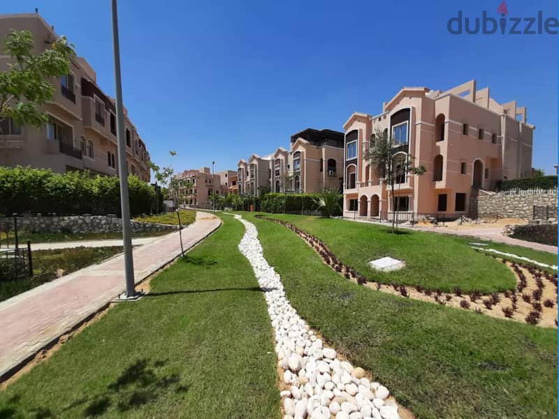 ع لاند سكيب أكبر تاون 8غرف قطامية جاردنزOn Landscape Katameya Gardens 9