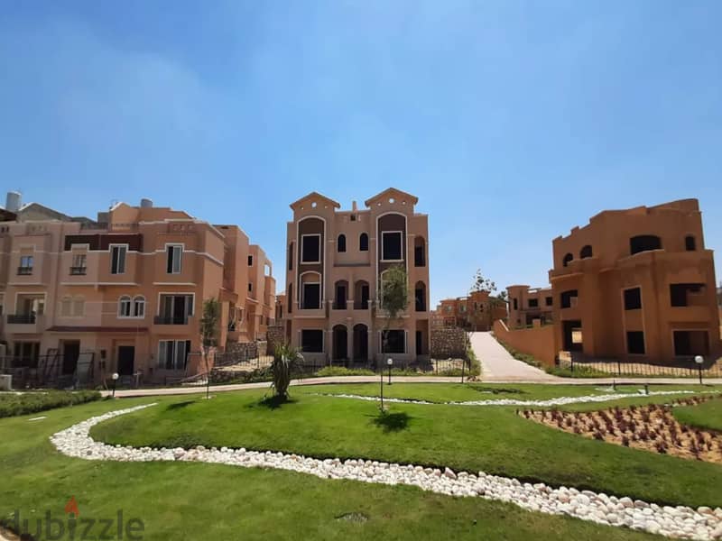 ع لاند سكيب أكبر تاون 8غرف قطامية جاردنزOn Landscape Katameya Gardens 13