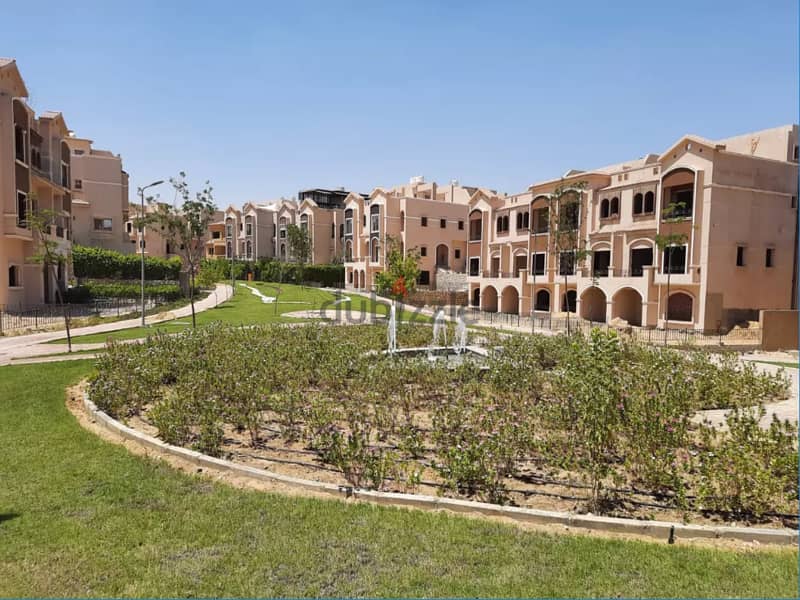 ع لاند سكيب أكبر تاون 8غرف قطامية جاردنزOn Landscape Katameya Gardens 14