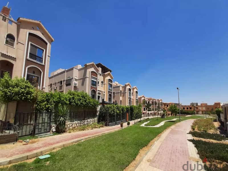 ع لاند سكيب أكبر تاون 8غرف قطامية جاردنزOn Landscape Katameya Gardens 15