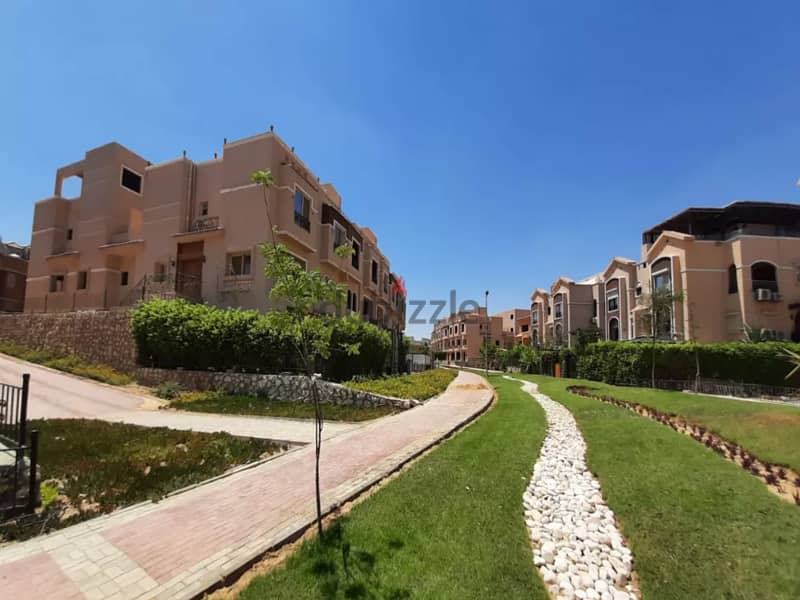 ع لاند سكيب أكبر تاون 8غرف قطامية جاردنزOn Landscape Katameya Gardens 16