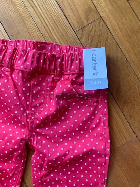 New Carter’s pants from USA 0