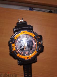 BSLONG Dual Time Analog & Digital Watch For Men