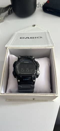 Casio watch - all day watch