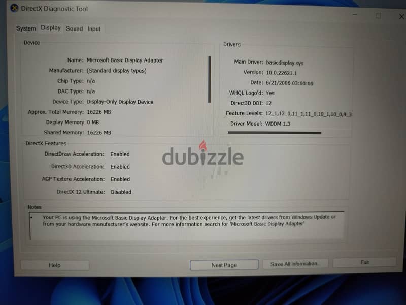 Dell Latitude 5540-Corei5-1335U-32G Ram- 7