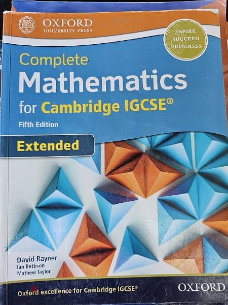 IGSCE Cambridge Original Books 1