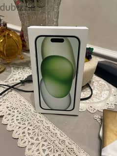 iPhone 15 sealed 128 middle east  ضمان سنتين متبرشم