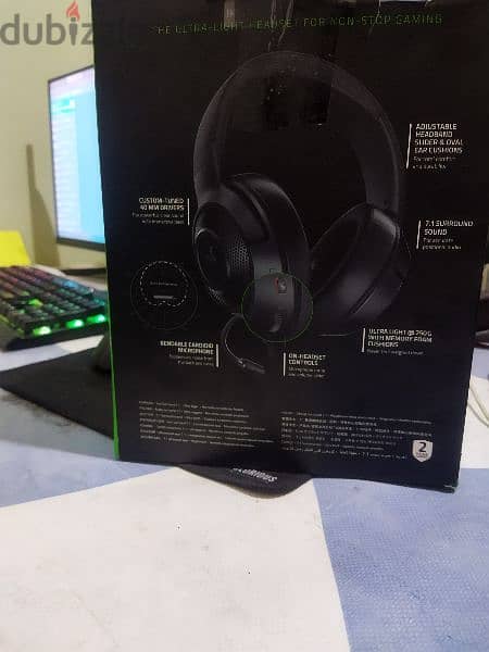 محتاج سماعة جيمنج قوية ورخيصة؟ يبقا Razer Kraken X 2