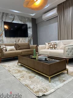 Furnished apartment for annual rent in Dokki, Messaha Square