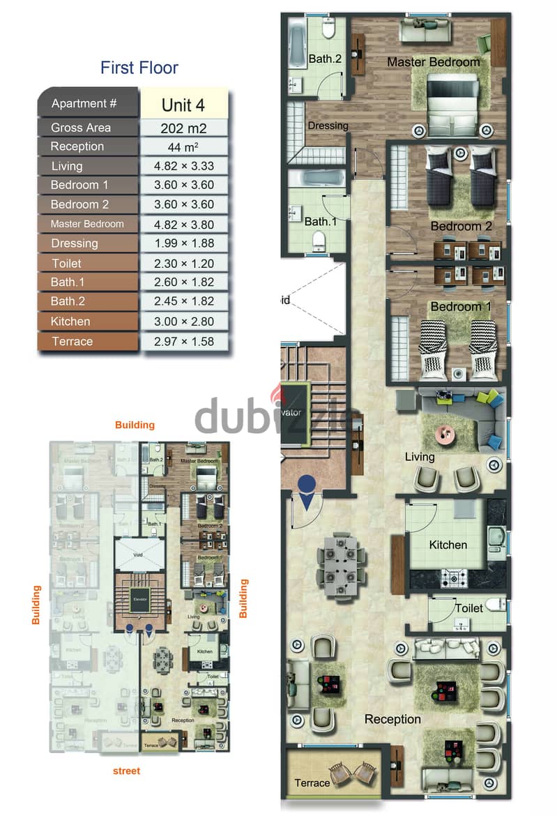 beit al watan new caairo شقة 202 متر في ميني كمبوند للبيع 3 غرف في الحي الرابع بيت الوطن التجمع الخامس 1