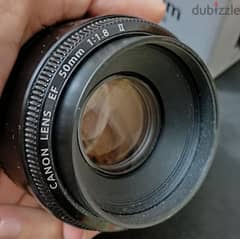 عدسة كانون 50mm F1.8 II