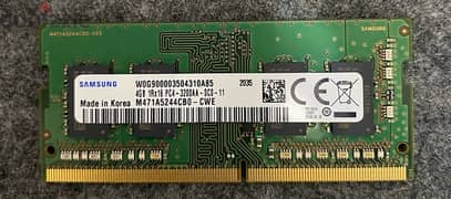 Samsung 4gb RAM (for laptop) DDR4 - 3200 MHz 0