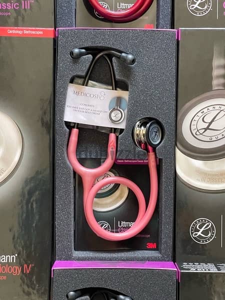 3M Littmann Classic III stethoscope سماعة طبيب ليتمان 17