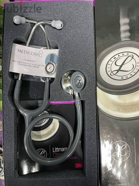 3M Littmann Classic III stethoscope سماعة طبيب ليتمان 19