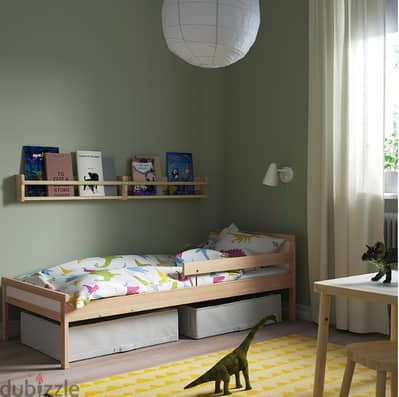 kids used IKEA BED + MATRESS  للاطفال سرير ايكيا