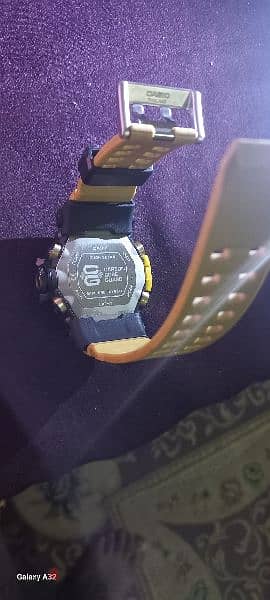 ساعة Casio رجالي G shok اوريجنال GWG 2000 1A5 5