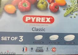 Pyrex 3 sets