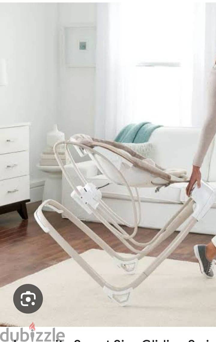 Ingenuity Smart Size Gliding Swing & Rocker 3