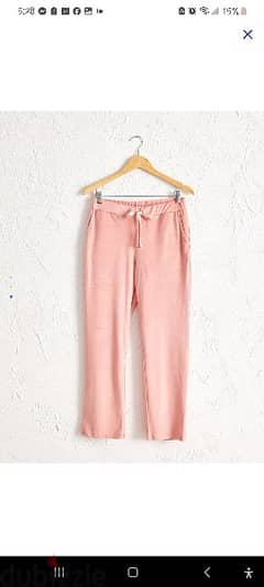 LC waikiki women pink velvet pants