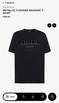 Original Balmain tshirt size Medium,