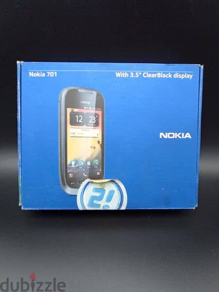 brand new original Nokia 701 black 0