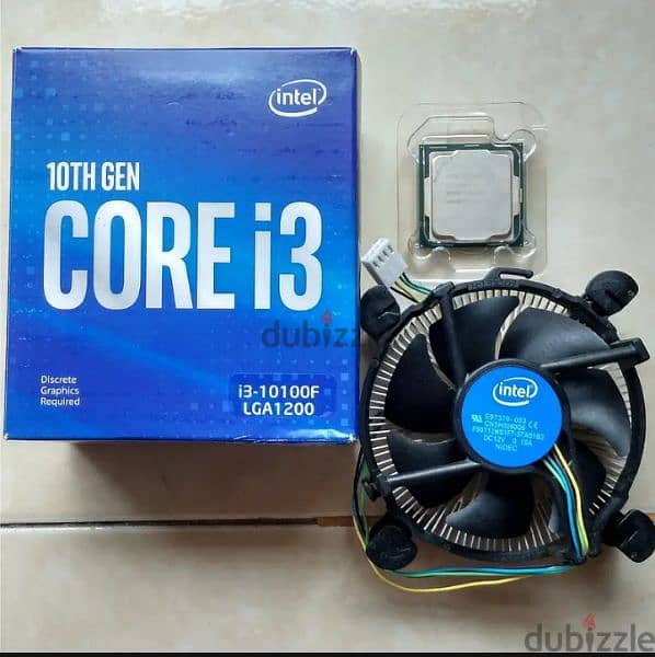 core i3 10th gen used for 1 month perfect condition with stock cooler 0