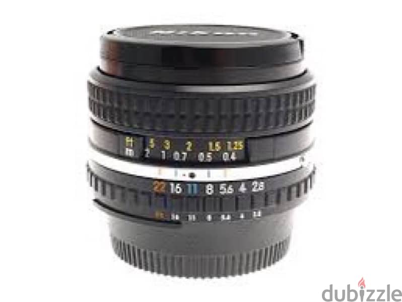 vintage nikon lens series E  20mm f2.8 manufactured 1984 0