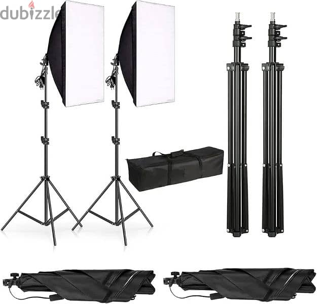 soft box kit -  وحدتين سوفت بوكس 0