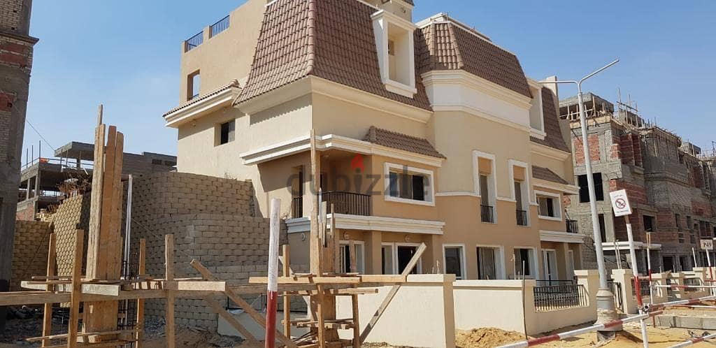 Villa 239 sqm + garden 50 sqm 42% discount in Fifth Settlement, New Cairo, Sarai Compound, New Cairo, Sarai New Cairo 4