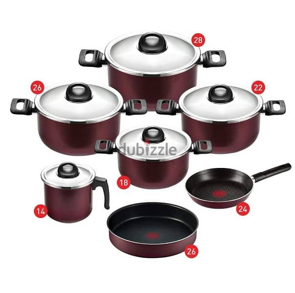 طقم حلل تيفال ارماتال فرنساوي - tefal 0