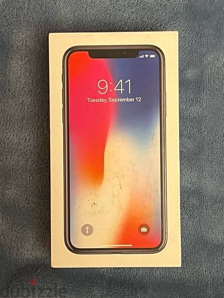 I phone X 64 GB Black 0