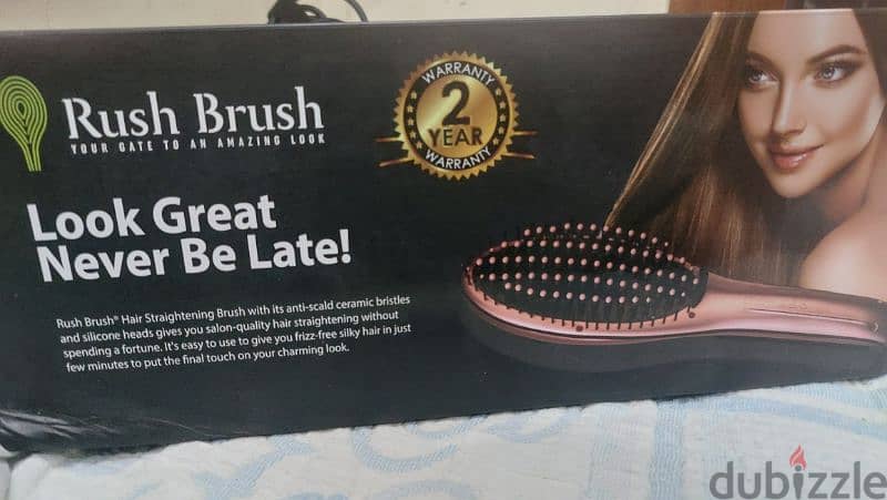 فرشه مكواة للشعر من Rush Brush 0