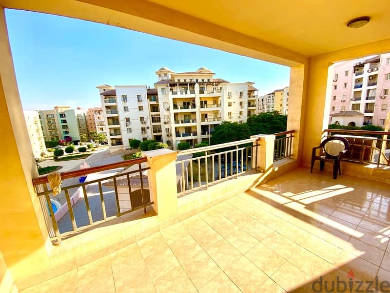 2 BR pool view apartment dreamland 6